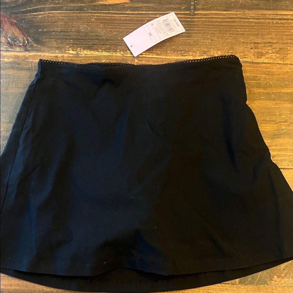 Wild Fable Black Mini Skirt